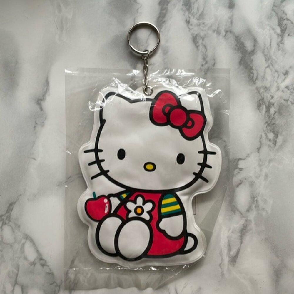 Vintage Sanrio 1999 Hello Kitty keychain pouch